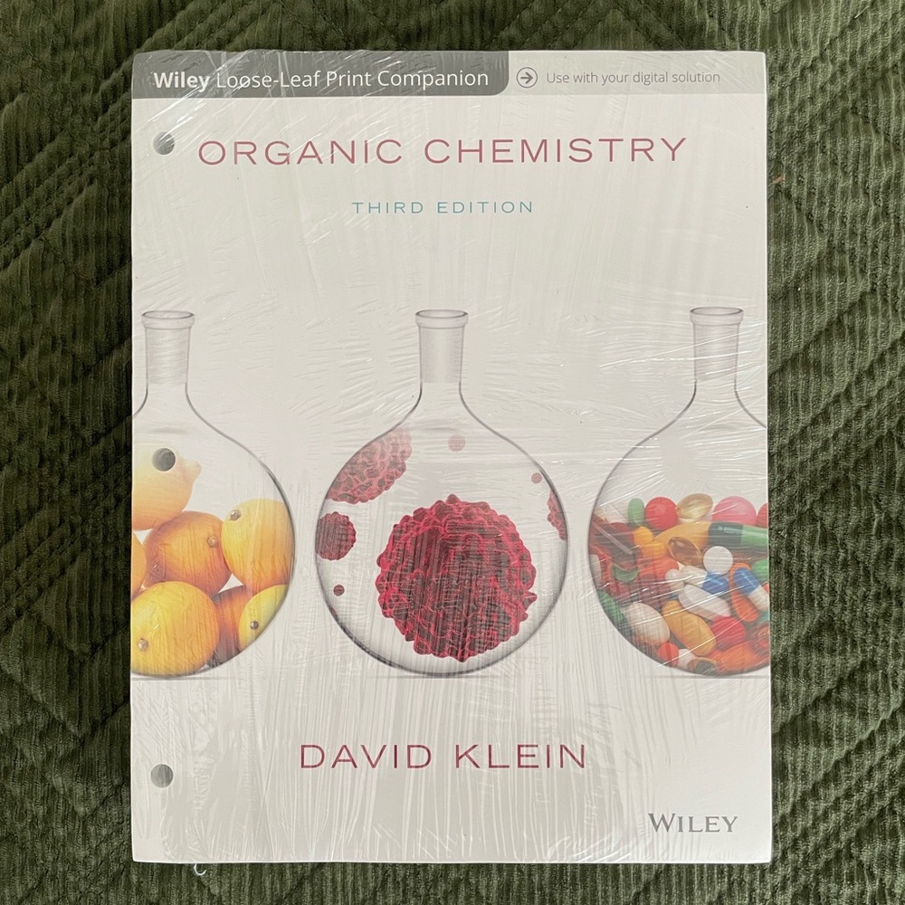 Organic Chemistry Textbook (Looseleaf Version) Brand New in Packaging